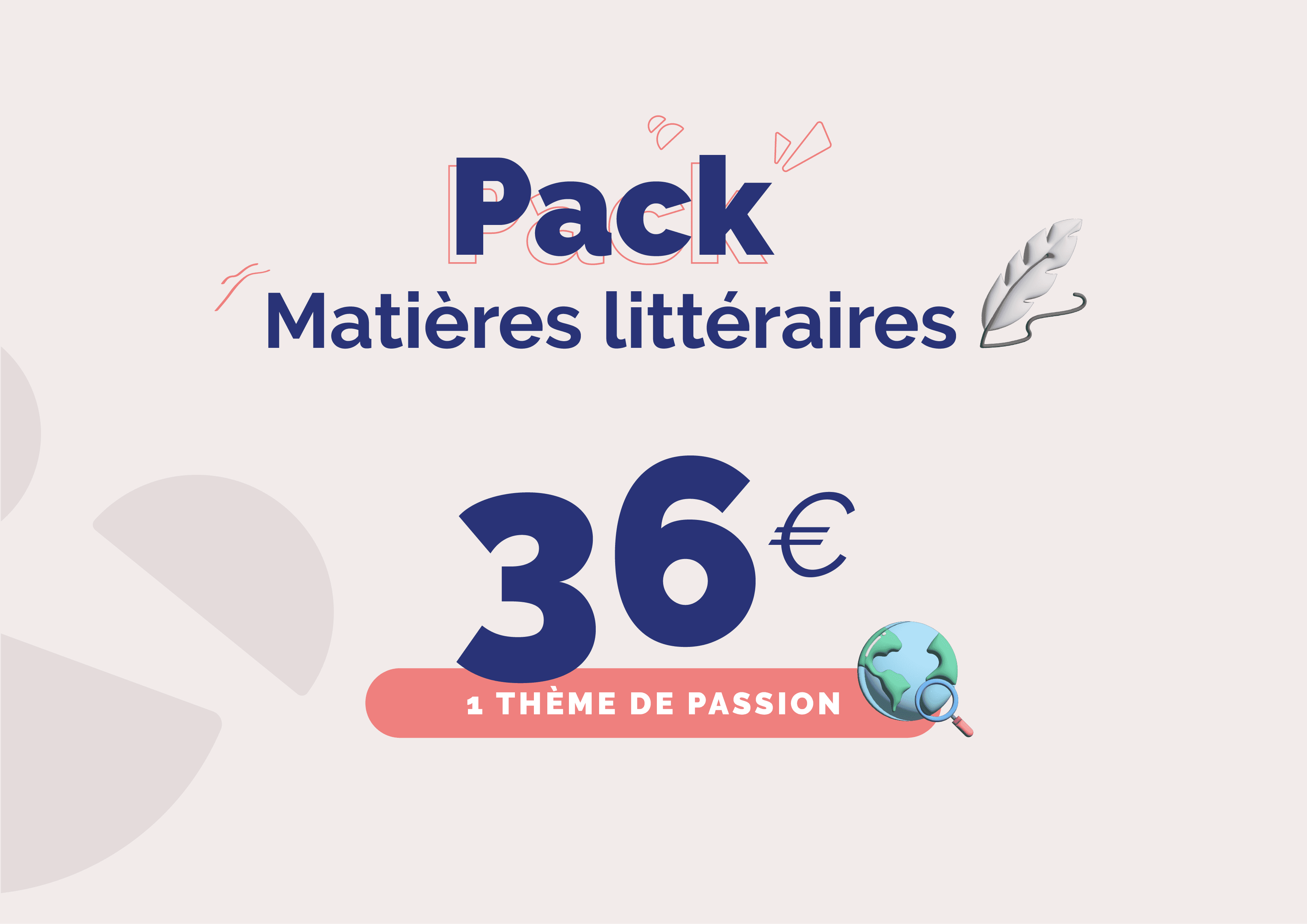 pack litteraires
